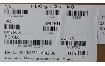 Lenovo 5C10S30654 CABLE Cable L 82YT M/B-IO MGE