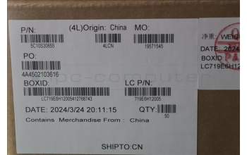 Lenovo 5C10S30655 CABLE Cable L 82YT M/B-TP/B MGE