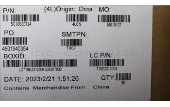 Lenovo 5C10S30724 Cable L 83AS I/O CVILUX