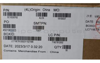 Lenovo 5C10S30762 CABLE Cable L 83BU Camera LUXSHARE