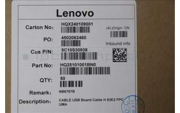 Lenovo 5C10S30938 CABLE USB Board Cable H 83E2 FPC