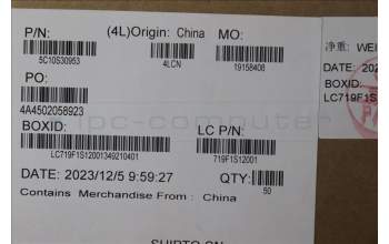 Lenovo 5C10S30953 CABLE L 83G0 M/B-FP/B MGE