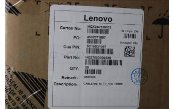 Lenovo 5C10S31067 CABLE MB_to_TP_FFC H 83DS
