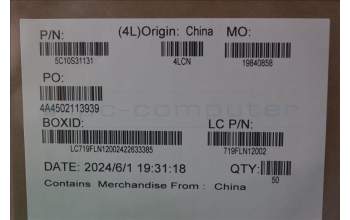 Lenovo 5C10S31131 CABLE TP Board Cable L83ED