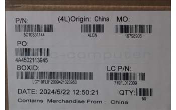 Lenovo 5C10S31144 Cable L 83GU IO/B FFC MGE