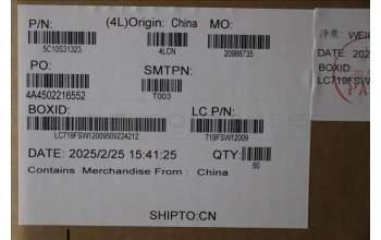 Lenovo 5C10S31323 EDP Cable L83HM_OLED