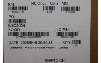 Lenovo 5C10S31489 CABLE L 83LY LJYI M/B-IO/B