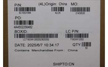Lenovo 5C10S31584 CABLE USB Board Cable L83EY LOWER