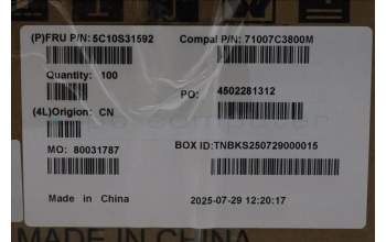 Lenovo 5C10S31592 EDP cable C 83SC