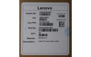 Lenovo 5C10S31599 CABLE FP board Cable H 83N0