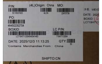 Lenovo 5C10S31623 CABLE L 83UU IO/B CABLE MGE