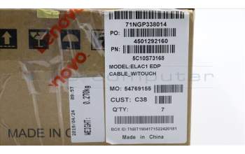 Lenovo 5C10S73168 CABLE EDP CABLE C 81MH_W/TOUCH