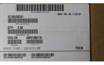 Lenovo 5C10U58351 CABLE Fru, Motherboard NVME Bay3 Gen5