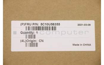 Lenovo 5C10U58355 CABLE Fru 6pin_M to 8 +6pin 250mm Cable