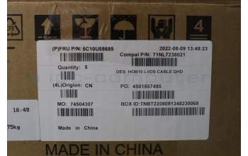 Lenovo 5C10U58685 CABLE M/B-QHD_LCD
