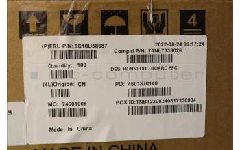 Lenovo 5C10U58687 M/B-ODD