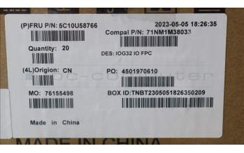 Lenovo 5C10U58766 Fru,FPC 7HQ IO/B REV0 LF-M751