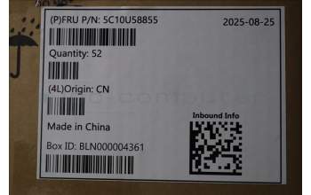 Lenovo 5C10U58855 CABLE Fru, 250mm C2 switch cable_TCO10