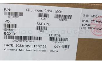 Lenovo 5C11D07116 CABLE CABLE-LC,FPC,BATTERY,LH