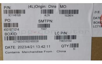 Lenovo 5C11H81528 FRU CABLE TP/B FFC