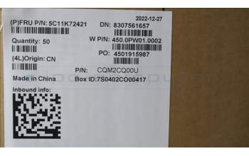 Lenovo 5C11K72421 CABLE FRU CAMERA CABLE,RGB ,YOGA Fenrir