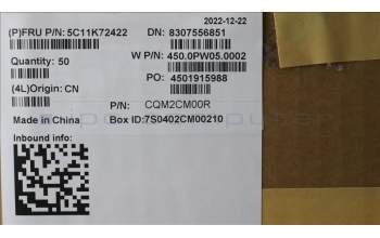 Lenovo 5C11K72422 CABLE FRU CAMERA CABLE,RGB CS Fenrir