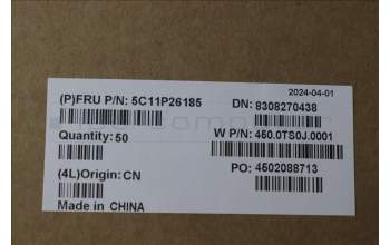 Lenovo 5C11P26185 CABLE FRU, EPD CABLE, NON TOUCH, BLANC