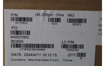 Lenovo 5C11P26212 FRU CABLE M/B IR CAM CABLE