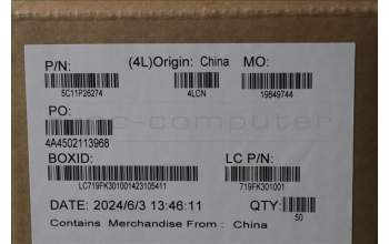 Lenovo 5C11P26274 FRUCABLEFFC6PFP0.5PAD=0.3M/BSCR/BG