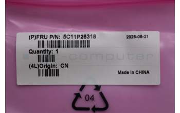 Lenovo 5C11P26318 CABLE FRU CABLE MT062 P0.5 PAD=0.3 FPR/B