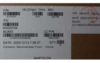 Lenovo 5C11P33191 CABLE H-CONN SET 2Y9 M/B-EDP IR NT LUX