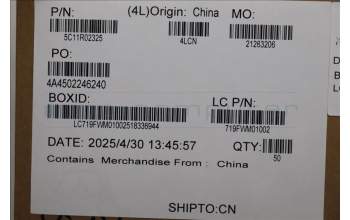 Lenovo 5C11R02325 CABLE-FPC,CLICKPAD,NFC