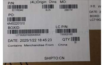 Lenovo 5C11R83442 CABLE,FPC,FORCEPAD