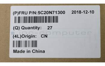 Lenovo 5C20N71300 CAMERA Camera C 80XB 720P