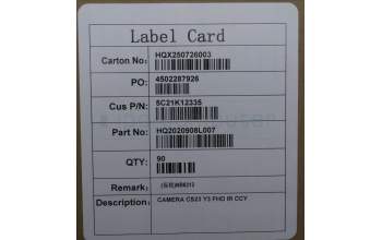 Lenovo 5C21K12335 CS23 Y3 FHD IR CCY