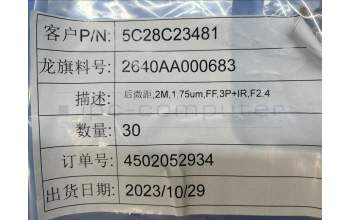 Lenovo 5C28C23481 9QGH1 R_Cam_2M&*2640AA000683 CS