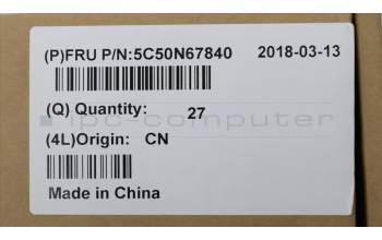 Lenovo 5C50N67840 MIC Board C 80X6