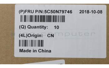 Lenovo 5C50N79746 CARDPOP MIC Board C 80XC R