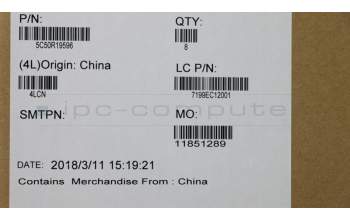 Lenovo 5C50R19596 CARDPOP MIC Board L 81EK W/TP