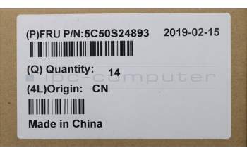 Lenovo 5C50S24893 CARDPOP MIC BOARD C 81N6 R/L W/FFC