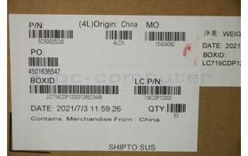 Lenovo 5C50S25230 Sensor Board L 82M7 NSD631 HS36A