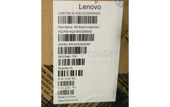 Lenovo 5C50S25387 CARDPOP USB Board H 21CY_ET_w/mylar