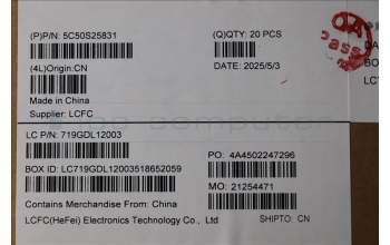 Lenovo 5C50S25831 CARDPOP CARDPOP L 83M4 I/O