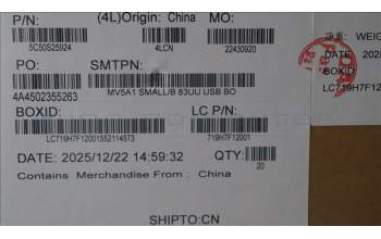 Lenovo 5C50S25924 CARDPOP CARDPOP L 83UU USB Board