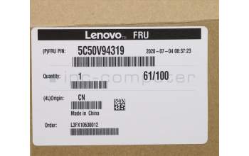 Lenovo 5C50V94319 CARDPOP Rear USB 3.1 Type C LP
