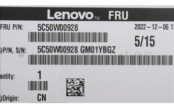 Lenovo 5C50W00928 CARDPOP USB-C port