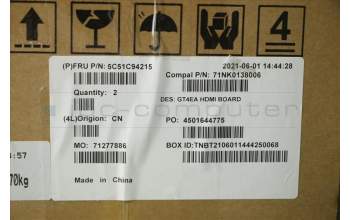 Lenovo 5C51C94215 CARDPOP FRU CARDPOP HDMI
