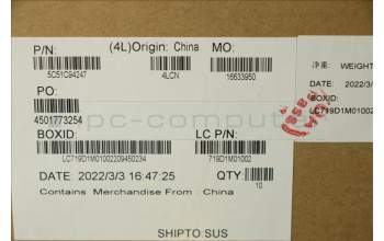 Lenovo 5C51C94247 CARDPOP FRU Mars3.0 AMD IO/B W/FP