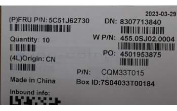 Lenovo 5C51J62730 CARDPOP FRU CARDPOP IO board, 8L, Golem2