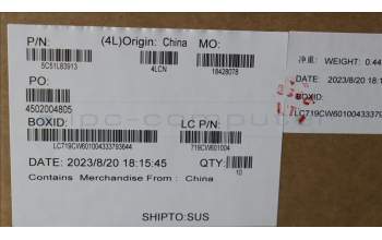 Lenovo 5C51L83913 CARDPOP Mercury2AMD LAN Board Non FPR